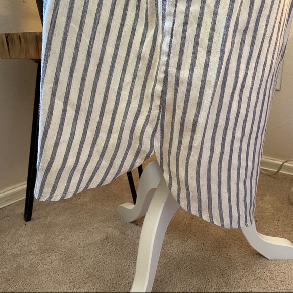 Splendid Pirouette Striped Henley Dress XL - Picture 12 of 12